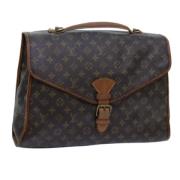 Louis Vuitton Vintage Pre-owned Canvas handvskor Brown, Dam