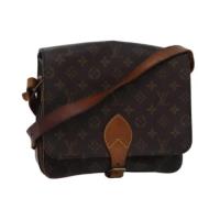 Louis Vuitton Vintage Pre-owned Canvas louis-vuitton-vskor Brown, Dam