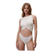 Undress Code Goodbye Kiss Bodysuit Cream Beige, Dam