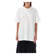 Y-3 Vit T-shirt med JFX Print White, Dam