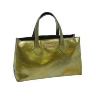 Louis Vuitton Vintage Pre-owned Laeder handvskor Green, Dam