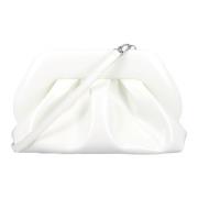 THEMOIRè Veganläder Tia Clutch Handväska White, Dam