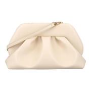 THEMOIRè Shell Handväska Tia Clutch White, Dam