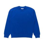 Adidas Ikonisk Crew Sweatshirt för Män Blue, Herr