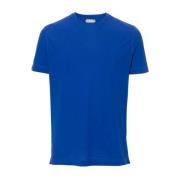 Zanone Avslappnad Bomull T-shirt Blue, Herr