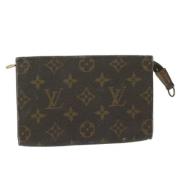 Louis Vuitton Vintage Pre-owned Canvas necessrer Brown, Dam