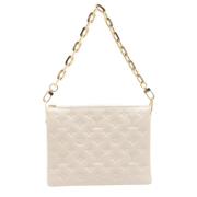 Louis Vuitton Vintage Pre-owned Laeder louis-vuitton-vskor White, Dam