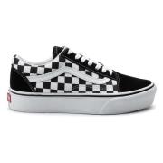 Vans Platform Sneakers Black, Dam