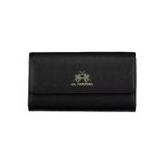 La Martina Elegant Svart Plnbok med Logo Black, Dam