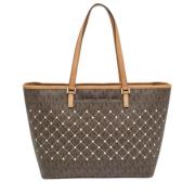 Michael Kors Pre-owned Pre-owned Belagd canvas axelremsvskor Brown, Da...