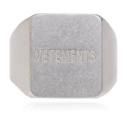 Vetements Logo ring Gray, Unisex