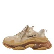 Balenciaga Vintage Pre-owned Mesh sneakers Beige, Dam