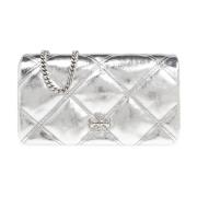 Tory Burch Kedje Plånbok Kira Gray, Dam