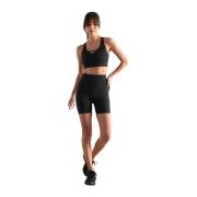 Aim'n Black Edge Core Midi Shorts Black, Dam