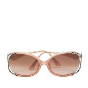 Emilio Pucci Pre-owned Pre-owned Acetat solglasgon Orange, Dam