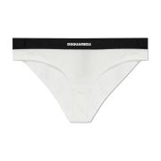 Dsquared2 Logo Briefs White, Dam