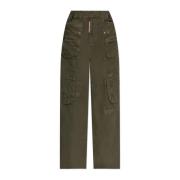 Dsquared2 Byxor med fickor Green, Dam