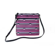 Kate Spade Platt Nylon Crossbody Väska Rosa Multi Multicolor, Dam