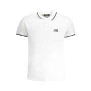 Cavalli Class Polo skjorta med korta ärmar och logotyp White, Herr