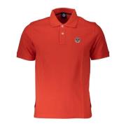 North Sails Red Cotton Polo Shirt Red, Herr