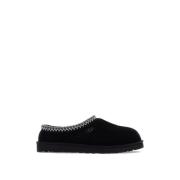 UGG Mocka Läder Tasman Slides med Broderi Black, Herr