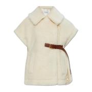 Max Mara Poncho med bälte Beige, Dam