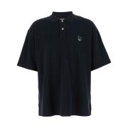 Maison Kitsuné Modig Fox Head Polo Svart Black, Herr