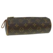 Louis Vuitton Vintage Pre-owned Canvas necessrer Brown, Dam