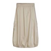 Masai Stilren Pure Cashmere Kjol Beige, Dam