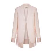 Sportmax Vit Acacia Blazer White, Dam