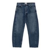 Agolde Regular Fit Denim Jeans Blue, Herr