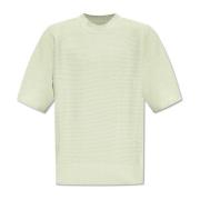 Issey Miyake Crew Neck T-shirt Green, Herr