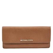 Michael Kors Pre-owned Pre-owned Laeder plnbcker Brown, Dam