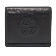 Gucci Vintage Pre-owned Laeder plnbcker Black, Dam