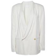 Chloé Pre-owned Pre-owned Tyg ytterklder White, Dam