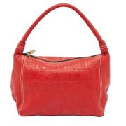 Carolina Herrera Pre-owned Pre-owned Laeder axelremsvskor Red, Dam