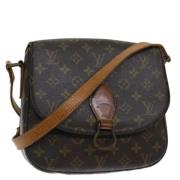 Louis Vuitton Vintage Pre-owned Canvas louis-vuitton-vskor Brown, Dam