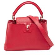 Louis Vuitton Vintage Pre-owned Laeder handvskor Red, Dam