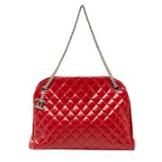 Chanel Vintage Pre-owned Laeder chanel-vskor Red, Dam