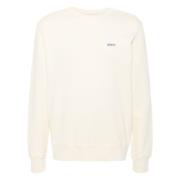 Autry Logo Patch Sweatshirt Beige, Herr