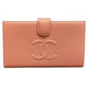 Chanel Vintage Pre-owned Laeder plnbcker Pink, Dam