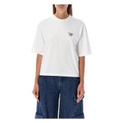 Off White Bow Arrow Boxy T-Shirt Vit Svart White, Dam