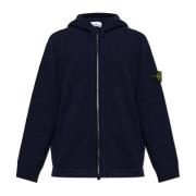 Stone Island Ull Cardigan Blue, Herr