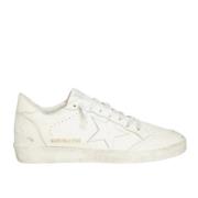 Golden Goose Vintage Vita Läder Ball Star Sneakers White, Dam