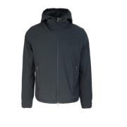 Colmar Svart huva softshell jacka Black, Herr