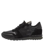 Valentino Vintage Pre-owned Canvas sneakers Black, Herr