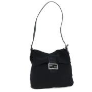 Fendi Vintage Pre-owned Nylon fendi-vskor Black, Dam