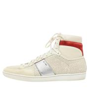 Yves Saint Laurent Vintage Pre-owned Laeder sneakers White, Herr