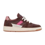 D.a.t.e. Bruna Sneakers för Män Brown, Dam