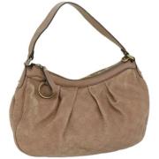 Gucci Vintage Pre-owned Canvas gucci-vskor Beige, Dam